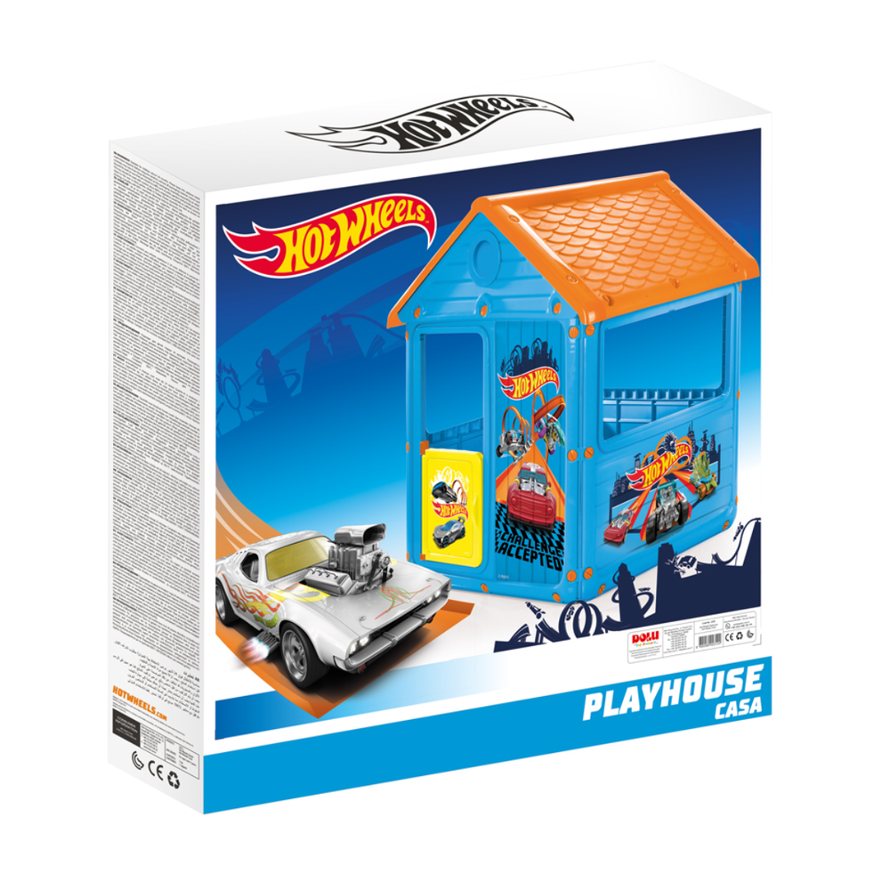 Dolu Kućica za djecu Hot Wheels My First House 2312 125x100x104cm slika 2