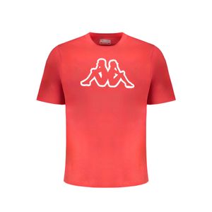 KAPPA MEN'S SHORT SLEEVE T-SHIRT RED