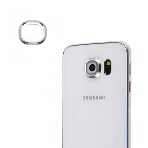 Metalna zastita kamere za Samsung G920 S6 srebrna slika 1