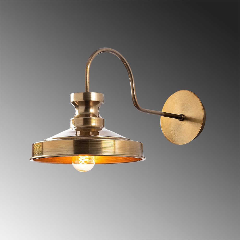Zidna Lampa Berceste - 182VINTAGE-A Zlatna slika 4