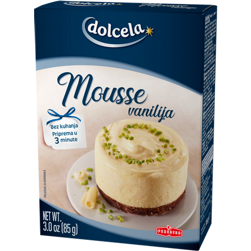 Dolcela mousse vanilija 85 g - KRATKI ROK slika 1