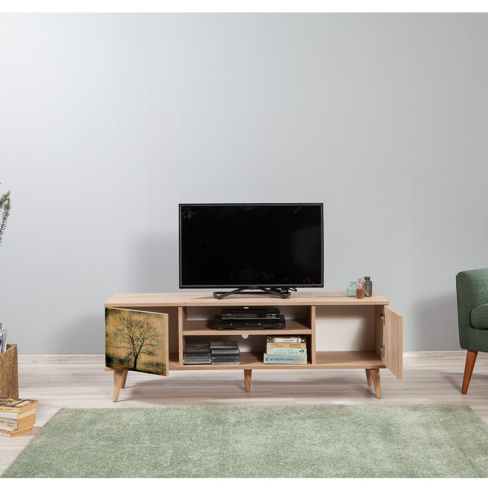 Truva - 729 Sonoma Oak TV Stalak slika 4