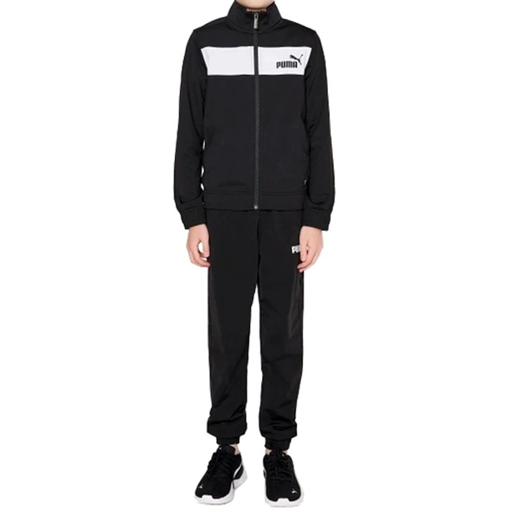 Puma Dječija Komplet Trenerka Poly Suit CL B, Crna slika 1