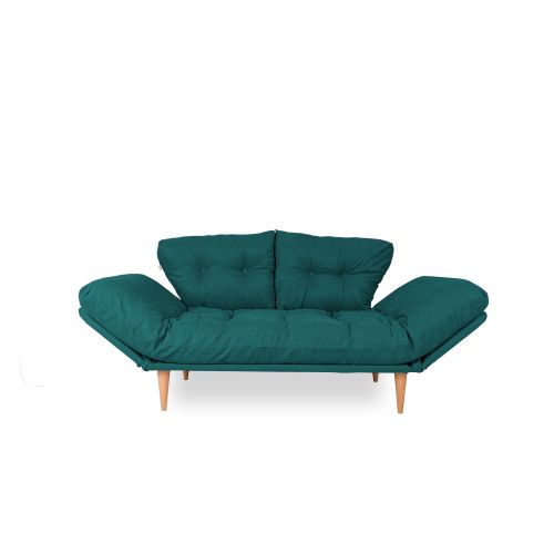 Atelier Del Sofa Trosjed na razvlačenje NINA zeleni, Nina Daybed - Petrol Green GR124 slika 3