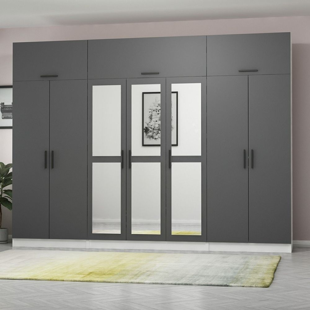 Kale - 5254 Anthracite Bijela Garderober slika 3
