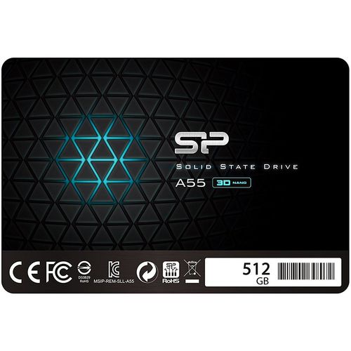 SILICON POWER Ace A55 512GB SSD, 2.5'' 7mm, SATA 6Gb/s, Read/Write: 560 / 530 MB/s slika 1