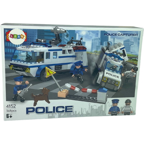 DIY policijski auto 368 komada slika 4