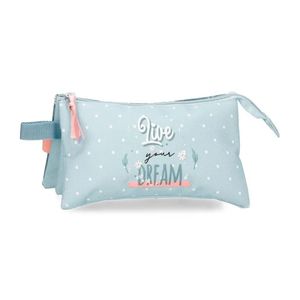 Movom Pernica 22 cm Live Your Dreams 3764321 sa 3 odjeljka, svijetlo plava