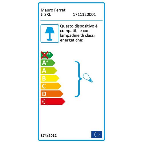 Mauro Ferretti Podna svjetiljka glamy 4 light cm ø 54x176 slika 9