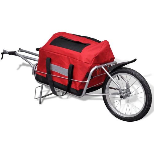 Prikolica za bicikle s torbom za pohranu slika 6