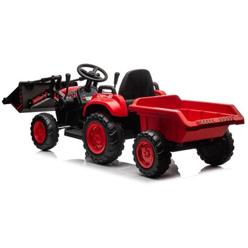 Traktor s utovarivačem BLAZIN crveni - traktor na akumulator slika 13
