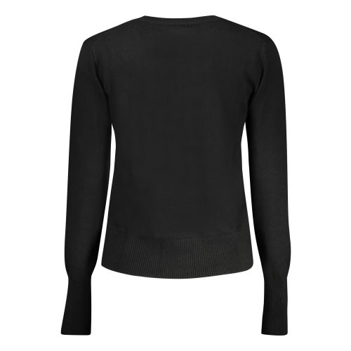 GUESS JEANS WOMEN'S BLACK SWEATER slika 2