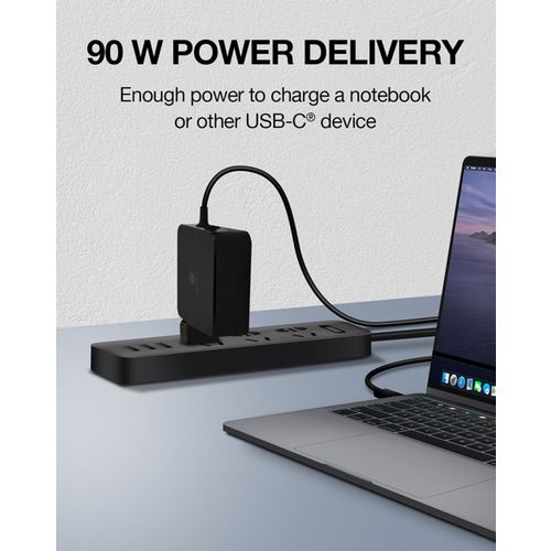 Icybox IB-PS101-PD USB-C Punjač za Brzo Punjenje od 90W slika 6