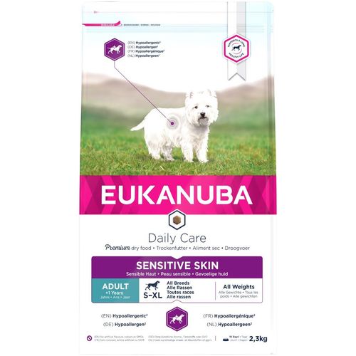 Eukanuba Daily care Sensitive skin 12 kg slika 1