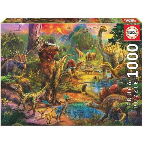 Land of Dinosaurs puzzle 1000pcs slika 2
