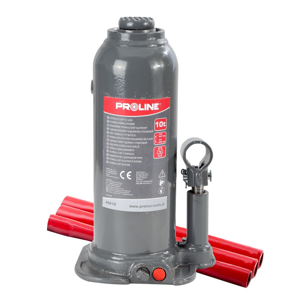 DIZALICA AUTO HIDRAULIČNA 10T 222-447MM (6,2KG) CE  46810 slika 1
