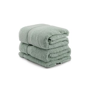 Colorful - Grass Green Green Towel Set (3 Pieces)