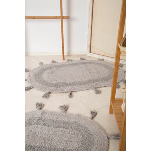 Hana Grey Bathmat Set (2 Pieces)