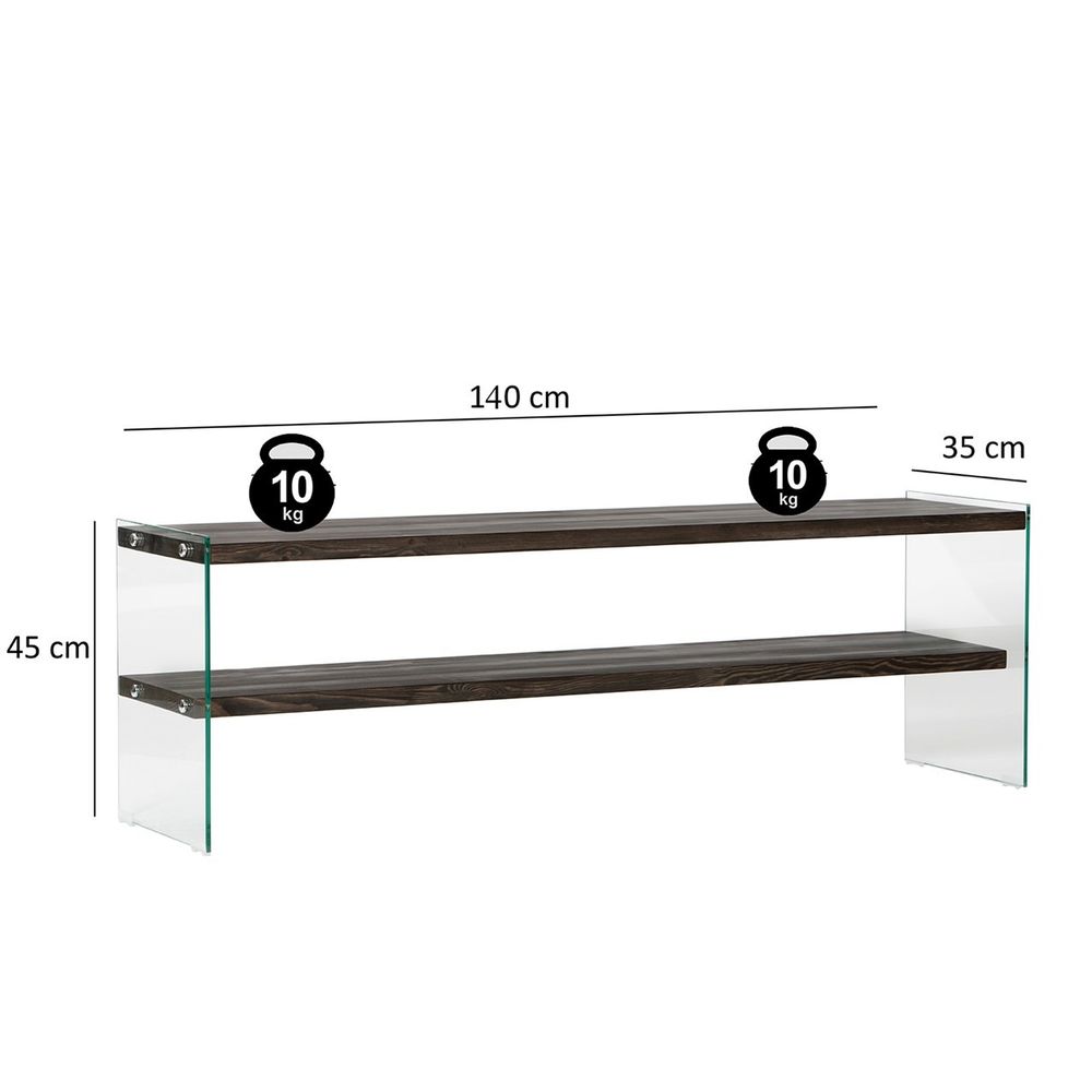 TV Stalak Aqua - Antracit slika 7
