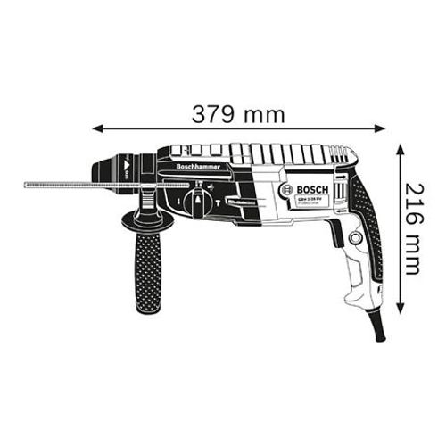 Bosch GBH 2-28 bušaći čekić sa SDS plus sustavom slika 2