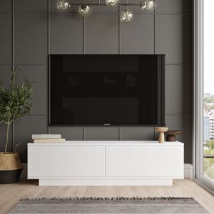 Moderni Bijeli TV Stalak Fn1-W