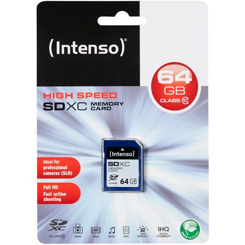 Intenso 3411490 SDXC kartica 64 GB Class 10 slika 2