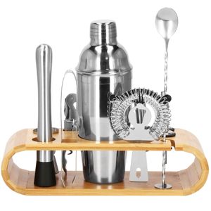 KI0025 SET ZA PIĆA ZA BARMENE, SHAKER, 12 DIJELOVA