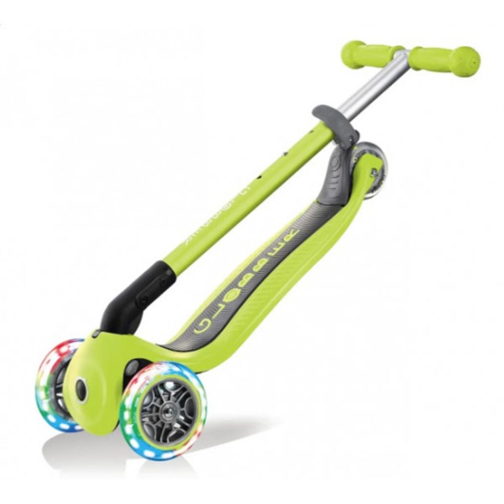 Globber Romobil sa svjetlećim točkovima Primo Lights Lime Green 432-106-2 slika 5