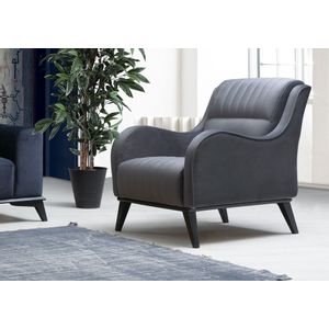 Atelier Del Sofa Fotelja wing LISA, Lisa - Anthracite