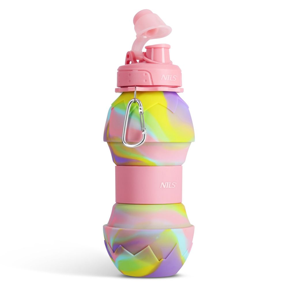 Nc4102 silikonska sklopivna boca za vodu 700 ml roza nils slika 8
