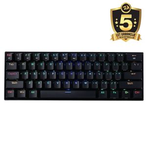 Tipkovnica - Redragon Draconic K530RGB PRO BT/Žičana Mehanička Smeđi Prekidači