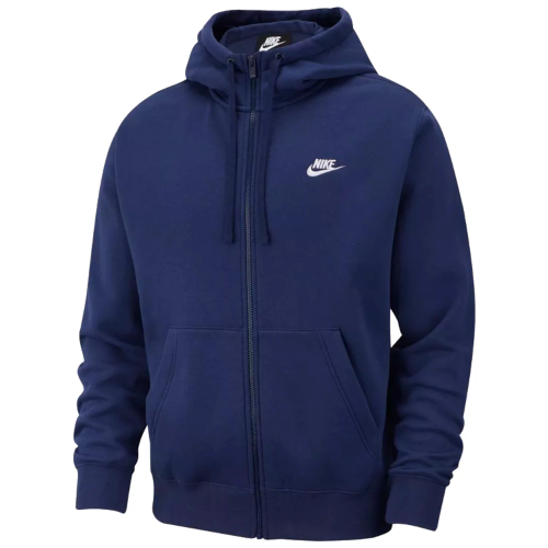 Nike sportswear club fleece hoodie bv2645-410 slika 1