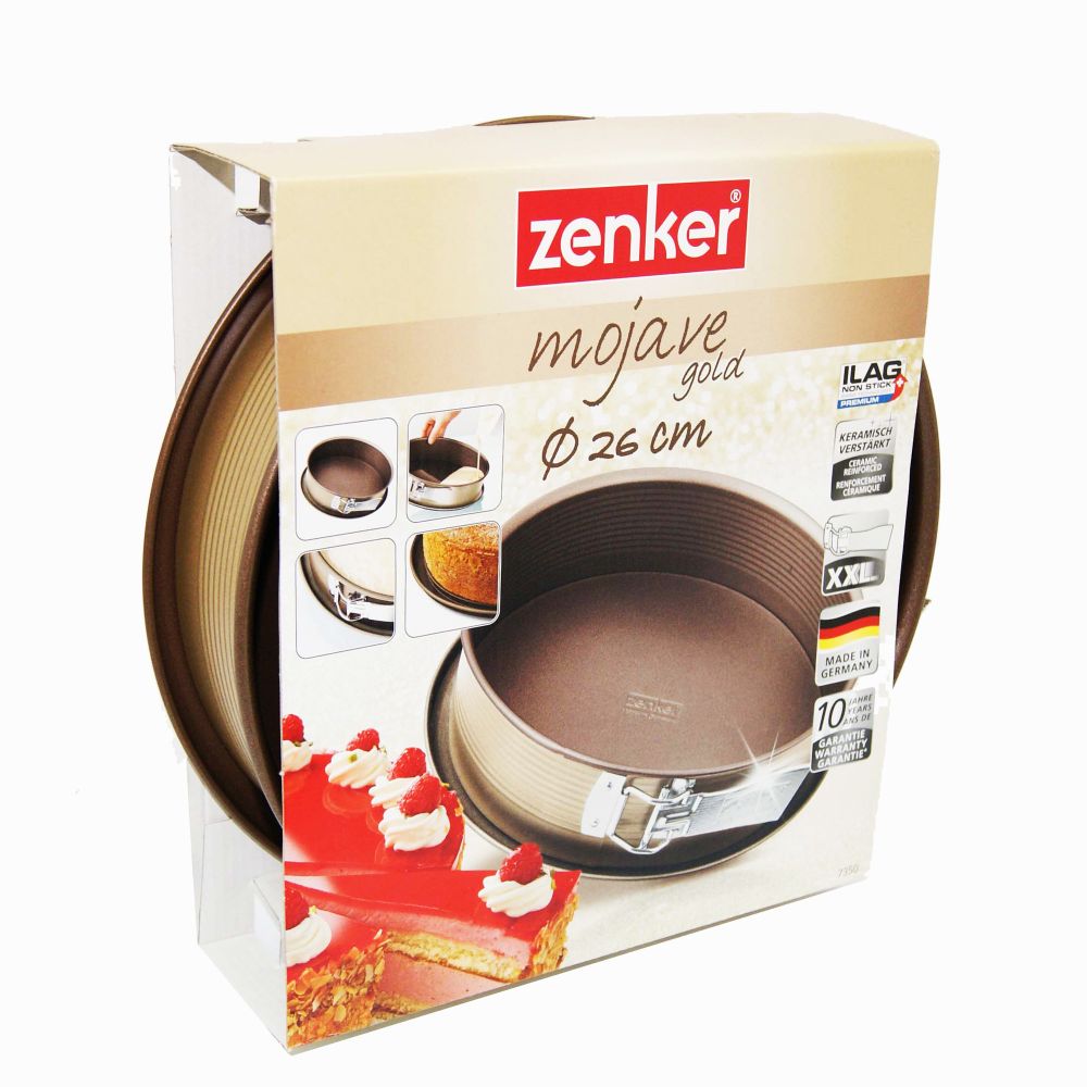 Zenker kalup za Tortu 26x6.5cm Mojave gold slika 3