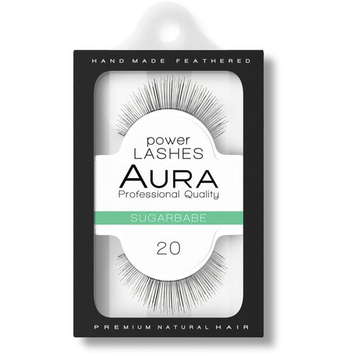 AURA Power Lashes veštačke trepavice 20 Sugarbabe slika 1