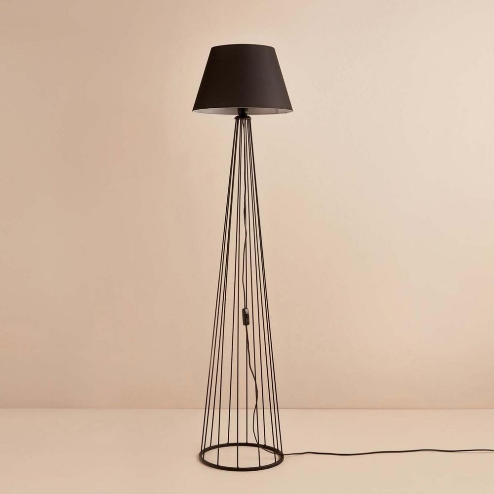 AYD-3491 Crna Podna Lampa slika 1