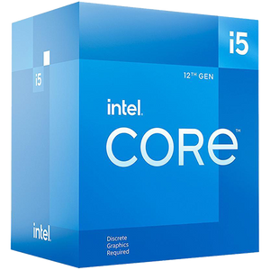 CPU 1700 INTEL Core i5 12400F 6 cores 2.5GHz (4.4GHz) BOX