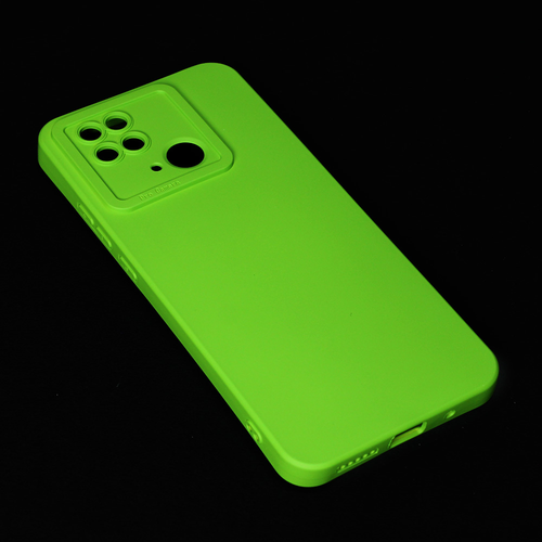 Torbica Silikon color za Xiaomi Redmi 10C tamno zelena slika 1