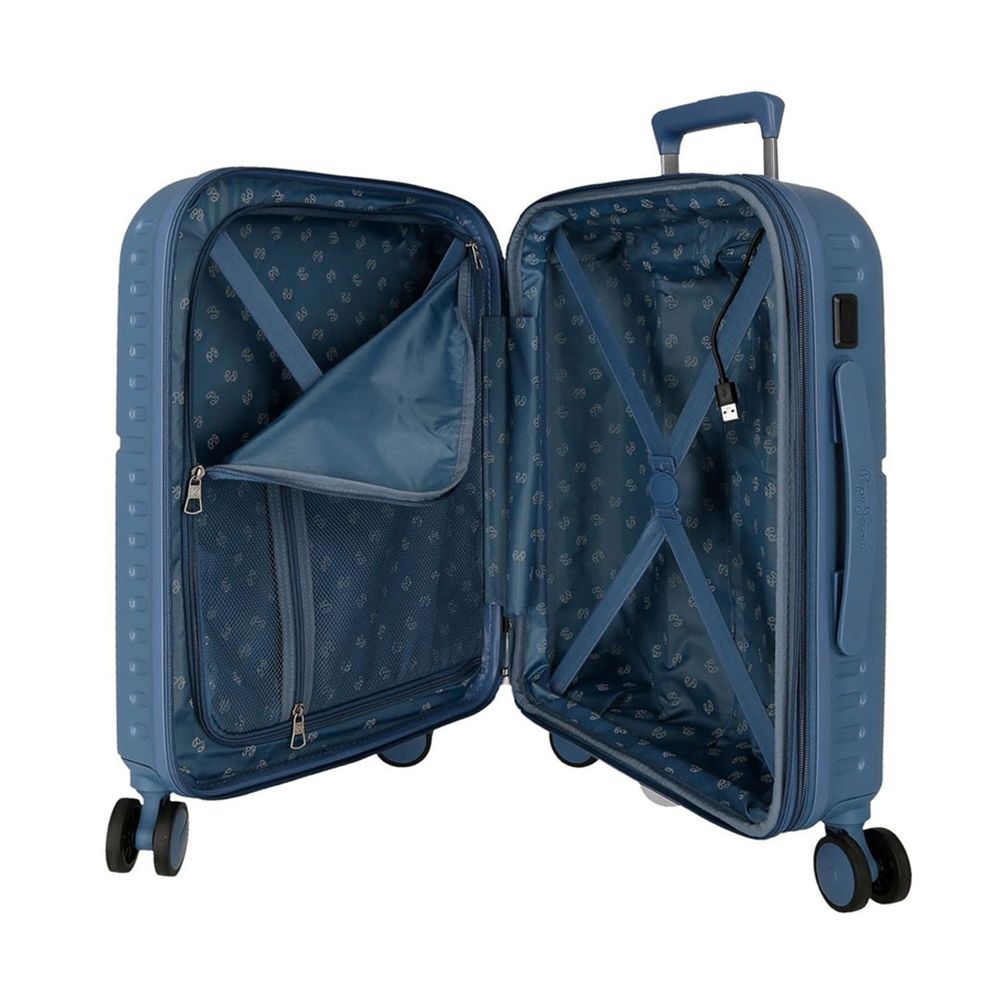 Pepe Jeans Kofer 55 cm ABS, Accent 769863A proširivi, plavi slika 2