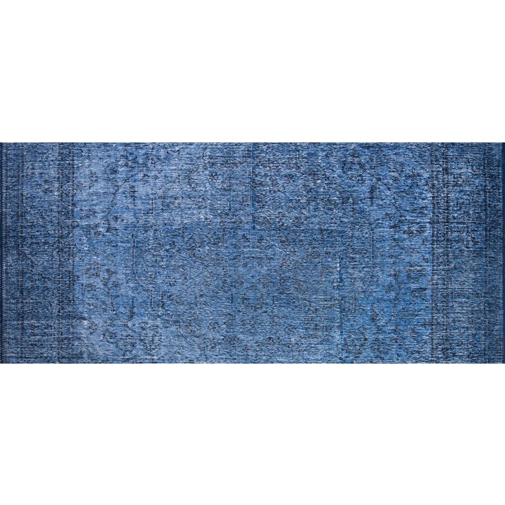 Tamnoplavi Višebojni Tepih Dorian Chenille - AL 138 (140 x 190 cm) slika 4