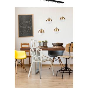 Lucas 8707-6 Gold Chandelier