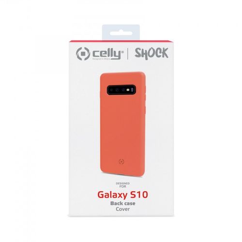 CELLY TPU futrola SHOCK za Samsung S10 u NARANDŽASTOJ boji slika 2