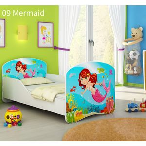 Dječji krevet ACMA s motivom 160x80 cm - 09 Mermaid