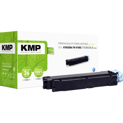 KMP toner zamijenjen Kyocera TK-5150C kompatibilan cijan 10000 Stranica K-T74C slika 2