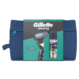 Gillette Mach 3 brijač + 2 patrone + Soothing gel za brijanje 200ml