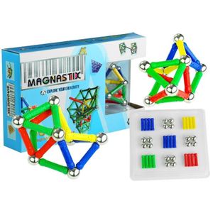 Set magnetskih Magnastix kockica - 60 elemenata