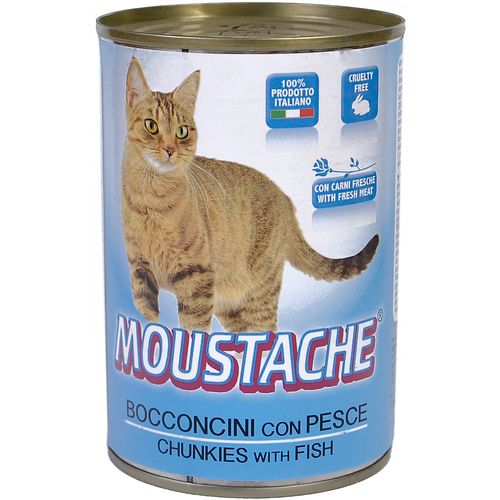 Moustache 415 g Pesce (riba) konzerva hrana za mačke slika 1