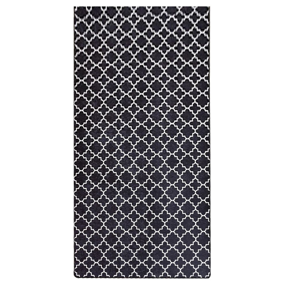 Kupa - Crni Djt Crno-Bijeli Tepih za Hall (80 x 150 cm) slika 4
