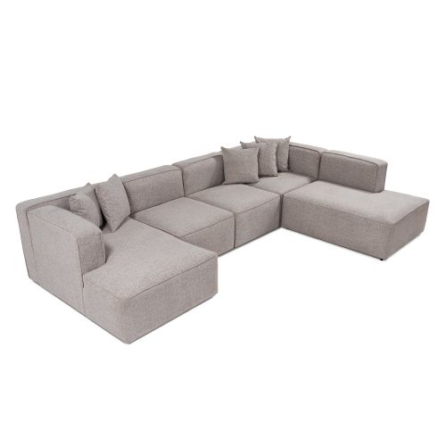 More B (M5-M1-M1-M2-M3) - Mocha Mocha Corner Sofa slika 6