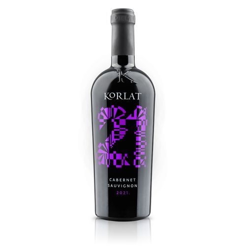 Korlat Cabernet sauvignon 2021, 0,75L, zaštićena oznaka izvornosti slika 1