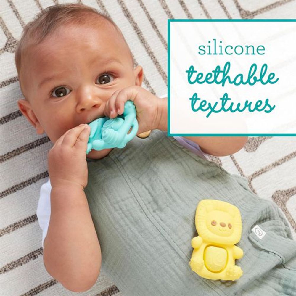 Infantino Glodalice za bebe Pop Pals, 2kom slika 3